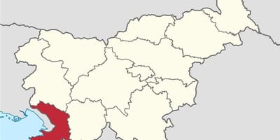 মানচিত্র, কার্স্ট, স্লোভেনিয়া