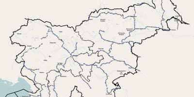 স্লোভেনিয়া-ট্রেন মানচিত্র